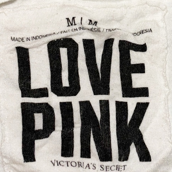 VS PINK 3/4 sleeve crop top - Picture 4 of 4